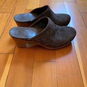 UGG wooden clogs